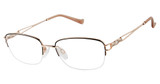 Tura Eyeglasses R146 black/rosegold/BLK