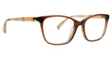 Badgley Mischka Eyeglasses Karee Toffee/TFE