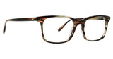 Badgley Mischka Eyeglasses Donovan Brown Horn/BRH