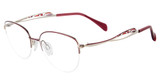 Line Art Eyeglasses XL 2177 Plum/PL
