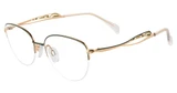 Line Art Eyeglasses XL 2177 Green/GN