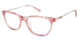 Nicole Miller Eyeglasses MAJESTIC TRANS PINK/C03
