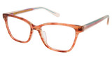 Nicole Miller Eyeglasses FINCH BAY PEACH/C02