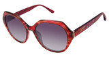 Nicole Miller Eyeglasses BALIFF BURGUNDY/C02