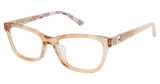 Nicole Miller Eyeglasses LILOU TRANS BROWN/C03