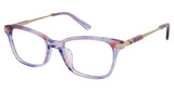 Nicole Miller Eyeglasses DESTA PURPLE/C01