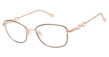 Tura Eyeglasses R147 brown/rose/BRN