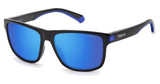 Polaroid Eyeglasses PLD 2123/S BLK BLUE B/0D51