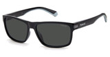 Polaroid Eyeglasses PLD 2121/S BLACKGREY/008A