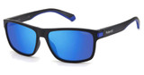 Polaroid Eyeglasses PLD 2121/S MTBLKBLUE/00VK