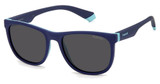 Polaroid Eyeglasses PLD 8049/S BLUE AZUR/0ZX9