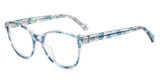 Kate Spade Eyeglasses ROSALIND/G BLUE PTTR/0S6F