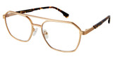 Coco & Breezy Eyeglasses CBHONOR TORTOISE-BLACK-GOLD/105