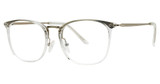 Genevieve Paris Design Eyeglasses KIARA Crystal/Matte Gunmetal