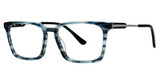 G.V. Executive Eyeglasses GVX592 Grey haze/Matte Gunmetal