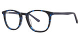 ModZ Eyeglasses YUMA Blue Tortoise/Navy Matte