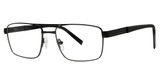 Modern Metals Eyeglasses SKILLED Matte Black/Black