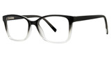 Modern Plastics II Eyeglasses CLEO Black Crystal fade