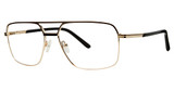 B.M.E.C. Eyeglasses BIG TRUTH Matte Brown/Gold/Brown