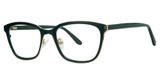 Genevieve Boutique Eyeglasses SILHOUETTE Matte Jade/Gold/Olive