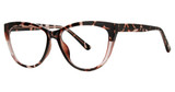 Modern Plastics I Eyeglasses BEHOLD Pink Crystal Tortoise