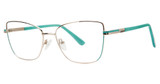 Genevieve Paris Design ENSLEY Turquoise/Purple/Gold