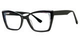 Genevieve Paris Design ANNETTE Black/Purple