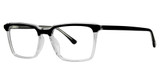 G.V. Executive Eyeglasses GVX591 Navy/Blue Crystal