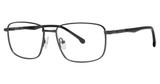 Giovani di Venezia Eyeglasses PRIMARY Matte Gunmetal/Black