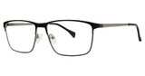 Giovani di Venezia Eyeglasses DECIPHER Matte Slate/Gunmetal