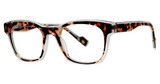 Modern Art Eyeglasses A631 Tortoise/Crystal