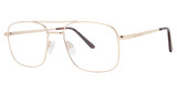 Modern Metals Eyeglasses DEPARTURE Gold