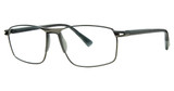 B.M.E.C. Eyeglasses BIG WARRIOR Matte Gunmetal/Grey