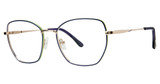 GB+ Eyeglasses STUPENDOUS Indigo/Mint/Gold
