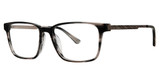 G.V. Executive Eyeglasses GVX590 Grey/Matte Silver