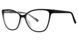 Modern Plastics II Eyeglasses DREAMY Black Crystal