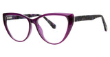 GB+ Eyeglasses POWERFUL Plum/Purple marble