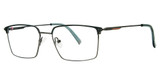Giovani di Venezia Eyeglasses WESTON Matte Charcoal/Gunmetal