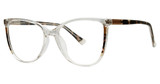 Modern Plastics II Eyeglasses GLEAMING Crystal/Tortoise
