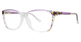 Modern Plastics II Eyeglasses ORIGIN Purple Crystal