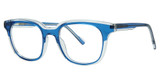 Fashiontabulous Eyeglasses 10X272 Navy/Crystal