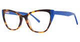 Modern Art Eyeglasses A630 Tortoise/Blue