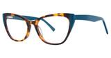 Modern Art Eyeglasses A630 Tortoise/Teal