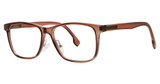 Modern Times Eyeglasses JOURNAL Brown Crystal