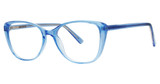 Modern Plastics II Eyeglasses JESSIE Blue Crystal