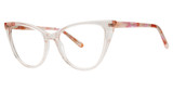 Genevieve Boutique Eyeglasses ENCOUNTER Pink Crystal