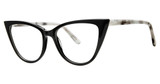 Genevieve Boutique Eyeglasses ENCOUNTER Black