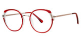 Modern Times Eyeglasses MEANINGFUL Red/Gold