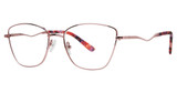 Modern Metals Eyeglasses BRYNLEE Pink/Fuchsia Marble