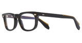 Cutler and Gross Eyeglasses CGOP140649 OLIVE ON BLACK/001